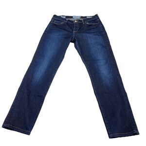 Lucky Brand Ankle Jeans Women's 10x30 Blue Denim Mid Rise Sofia Skinny -USA-